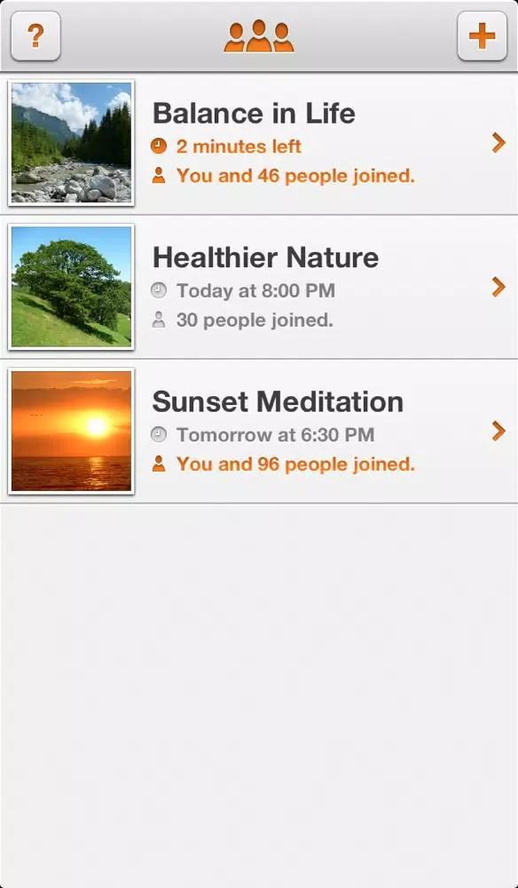 Mass Meditation - Helping each other with the focus of our minds 스크린샷