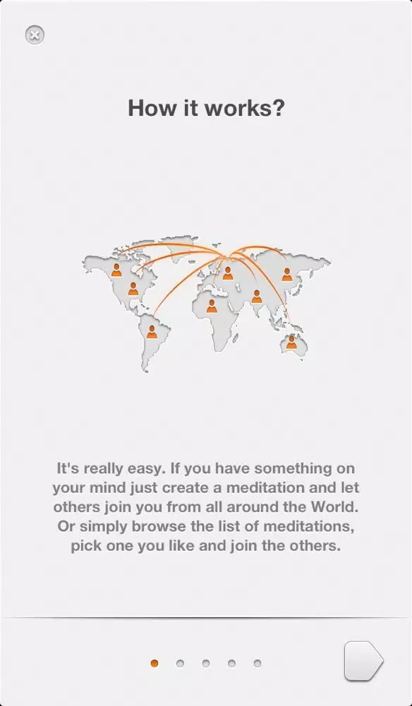 Mass Meditation - Helping each other with the focus of our minds 스크린샷