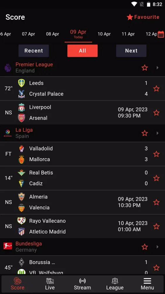 Football Live tv 2023 Screenshots