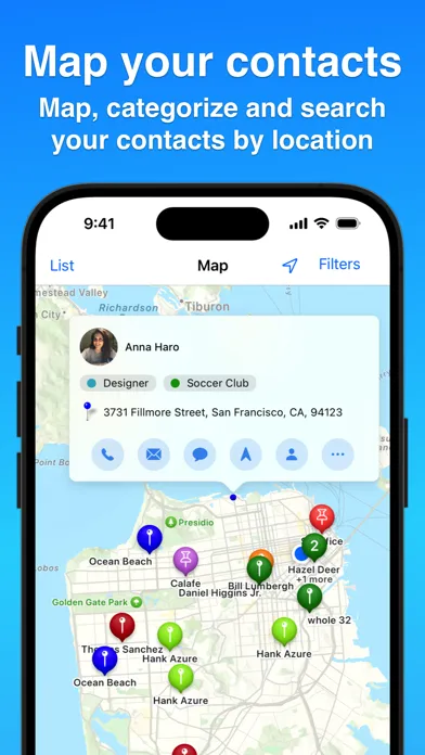 Contacts Journal CRM سکرین شاٹس