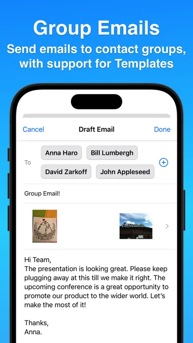 Contacts Journal CRM سکرین شاٹس