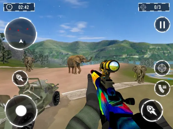 Dino Hunting Games 3D Hunter iPad  Ekran Görüntüleri