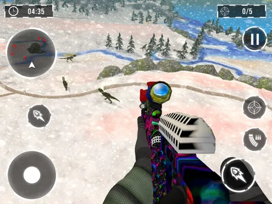 Dino Hunting Games 3D Hunter iPad  Ekran Görüntüleri