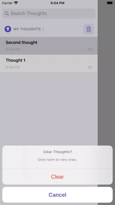 ภาพหน้าจอของ Ideas fast log