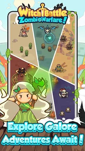 Witch Battle: Zombie Warfare Screenshots