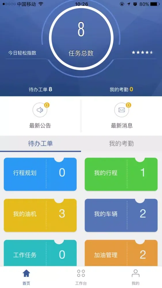 Zrzuty ekranu 掌上运维多租户版本