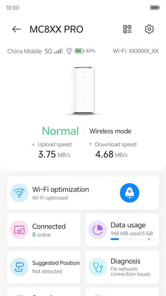 ZTE Smart Life Screenshots