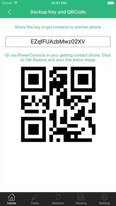 Capturas de tela do Power Contacts Pro
