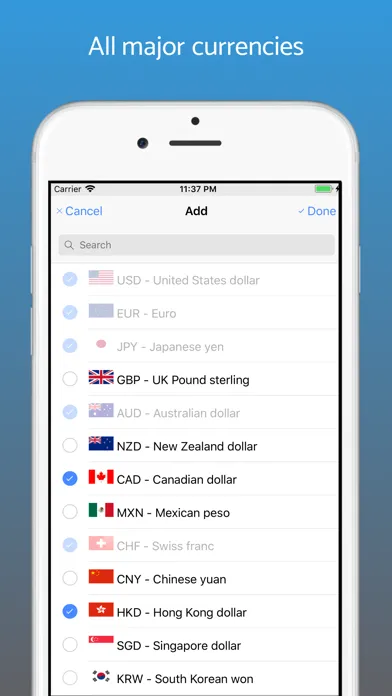Exchange Rate Converter Live Screenshots