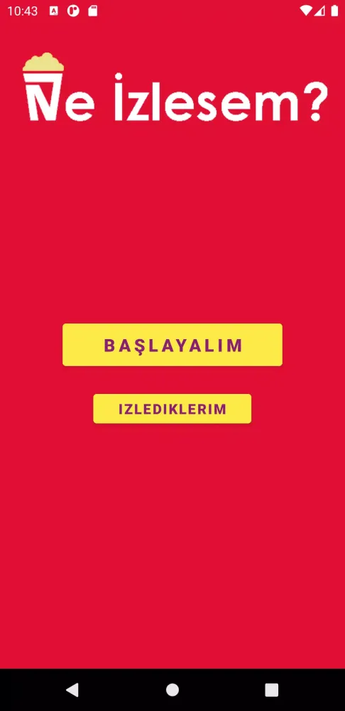 Capturas de tela do Ne İzlesem?