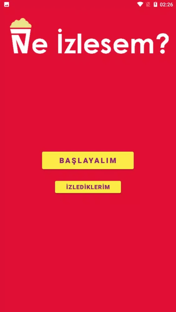 Capturas de tela do Ne İzlesem?