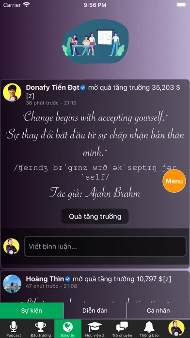 Captures d'écran de Zcity.vn
