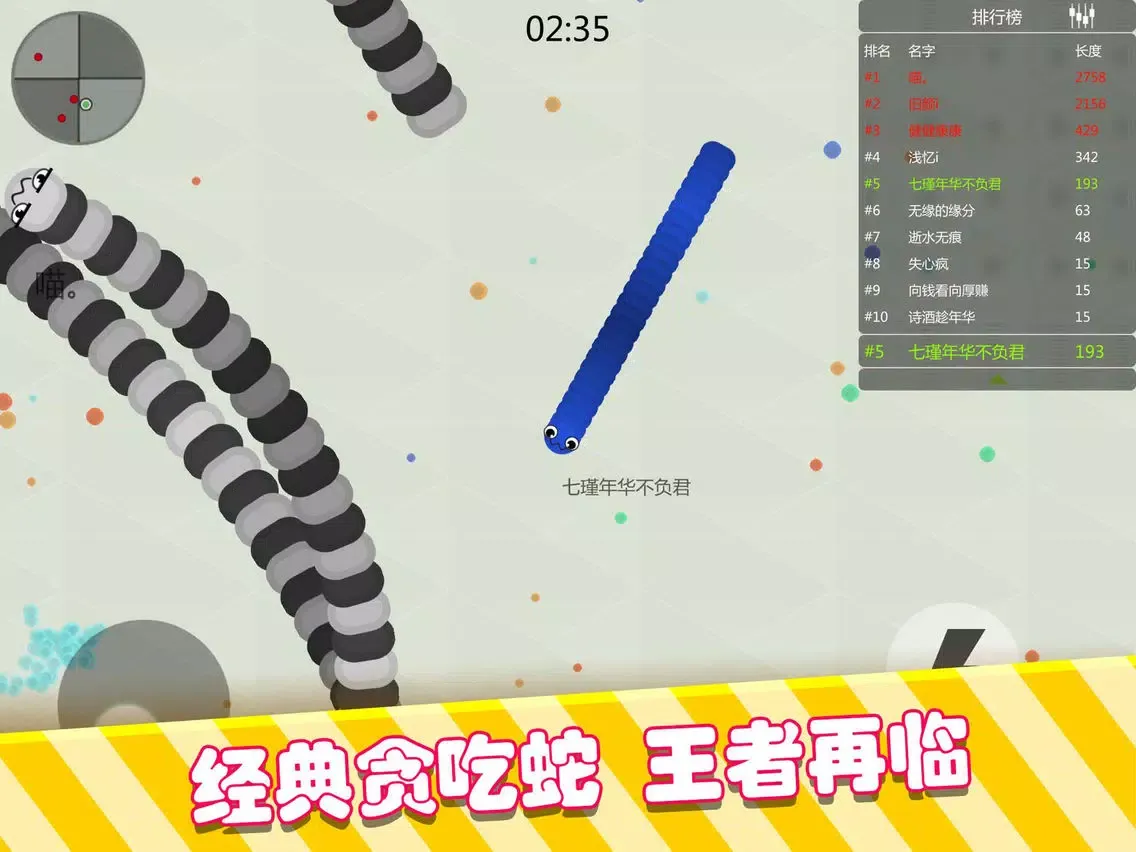 蛇蛇大对战2017 -等你来pk虫虫实时大作战 iPad  سکرین شاٹس