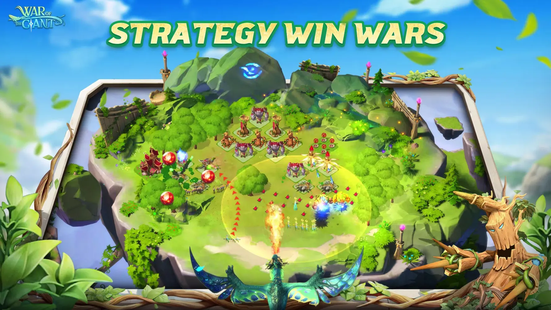 Capturas de tela do War of the Giant