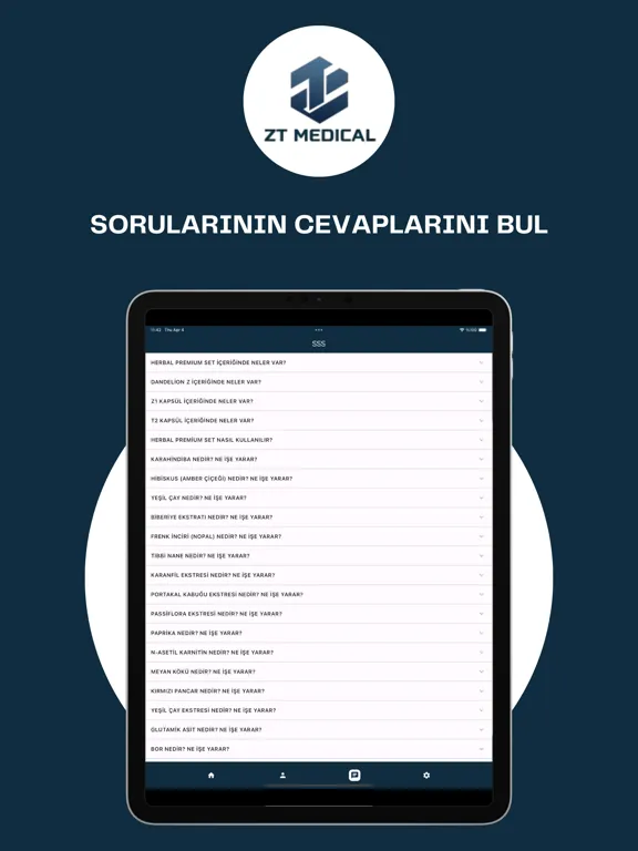 Скриншоты Zt Medikal iPad 