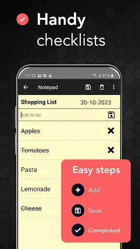 Notepad – Notes and To Do List Screenshots