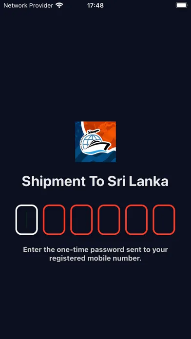 Shipment To Sri Lanka سکرین شاٹس