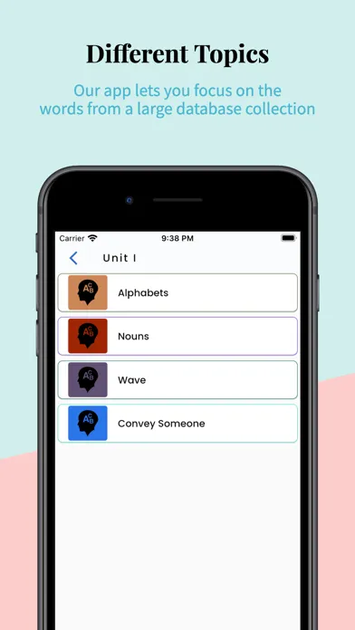 Capturas de tela do Learn Hebrew Language Easily
