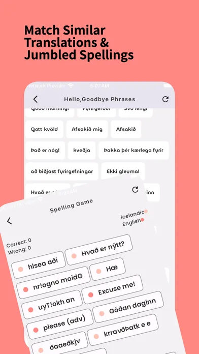 Captures d'écran de Learn Icelandic For Beginners