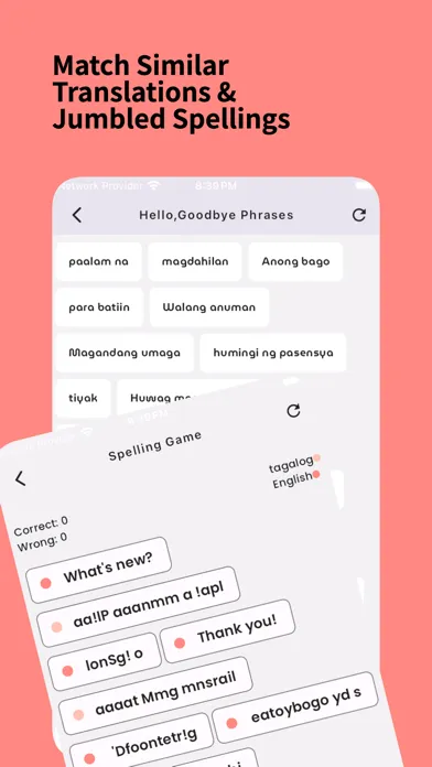 Learn Tagalog For Beginners स्क्रीनशॉट