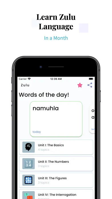 Learn Zulu Language Easily স্ক্রিনশট