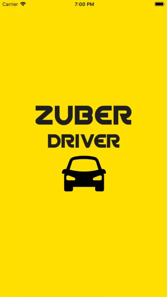 Ảnh chụp màn hình của Zuber Driver