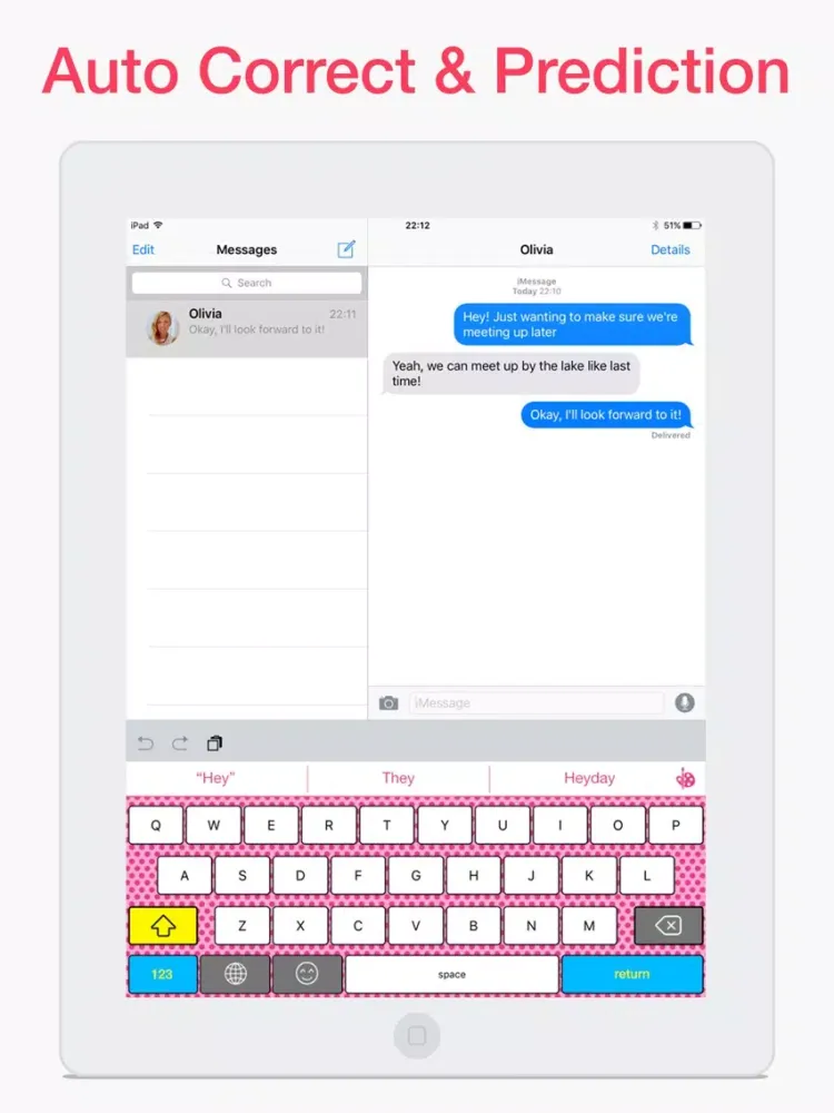 Magic Keyboard - Custom themes and emoji emoticons iPad  Ekran Görüntüleri