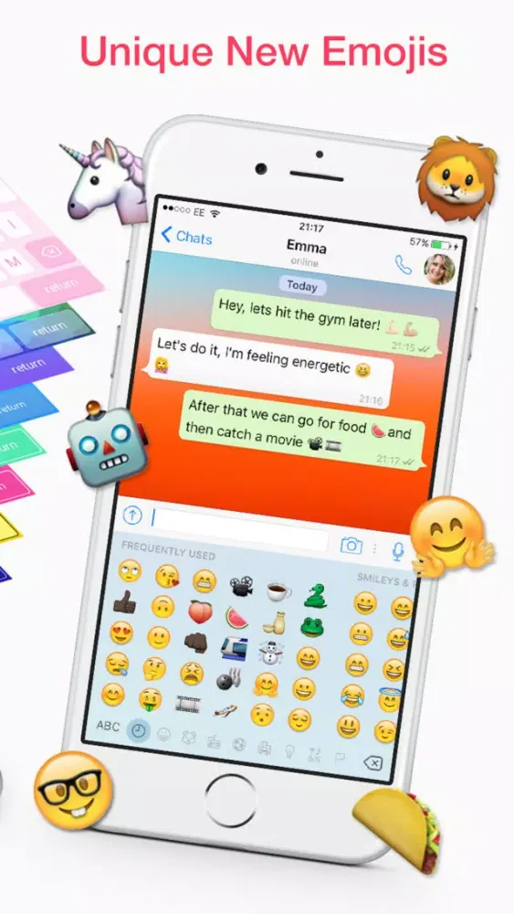 Magic Keyboard - Custom themes and emoji emoticons Ekran Görüntüleri