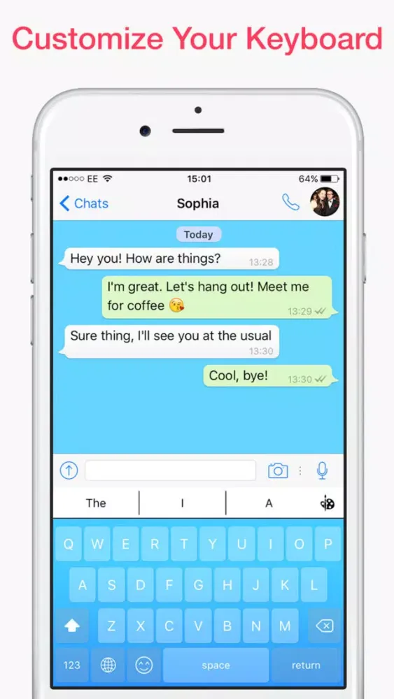 Magic Keyboard - Custom themes and emoji emoticons Ekran Görüntüleri