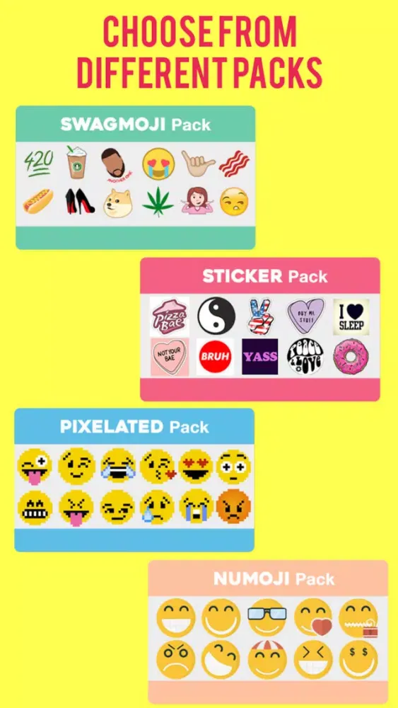 تصاویر SWAGMOJI - Emoji & Stickers