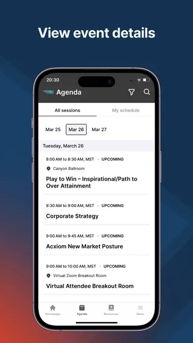 ภาพหน้าจอของ Acxiom Growth Summit 2024