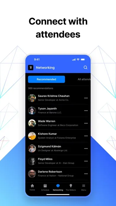Zrzuty ekranu Backbase ENGAGE Asia 2023