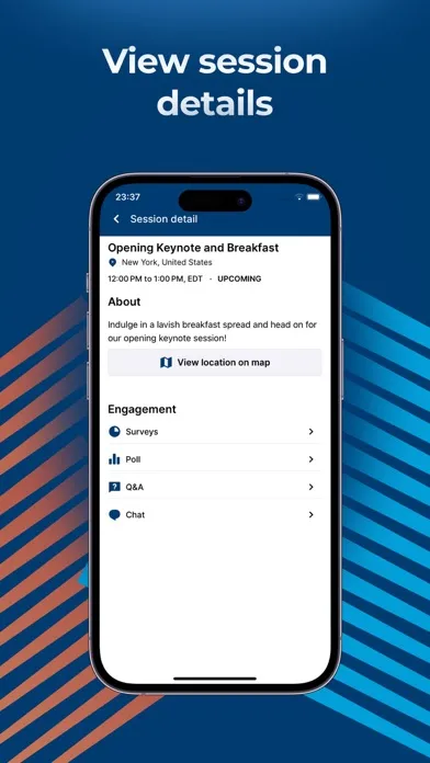 Captures d'écran de Events by TransPerfect
