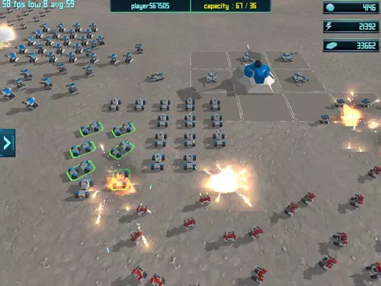 Clash on the Moon RTS iPad  স্ক্রিনশট
