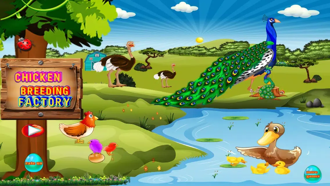Tangkapan skrin Chicken Breeding Factory fun