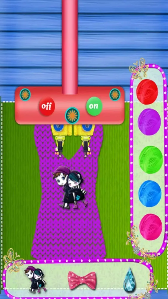 ภาพหน้าจอของ Knitting Games for Girls