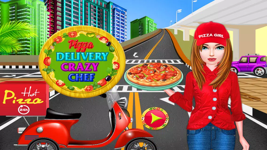 Pizza Delivery Crazy Chef スクリーンショット