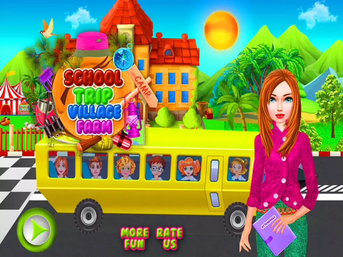 Скриншоты School Trip Village Farm iPad 