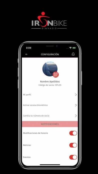 Capturas de pantalla de IRON BIKE GYM
