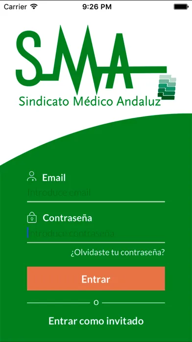 Screenshot di Sindicato Médico Andaluz