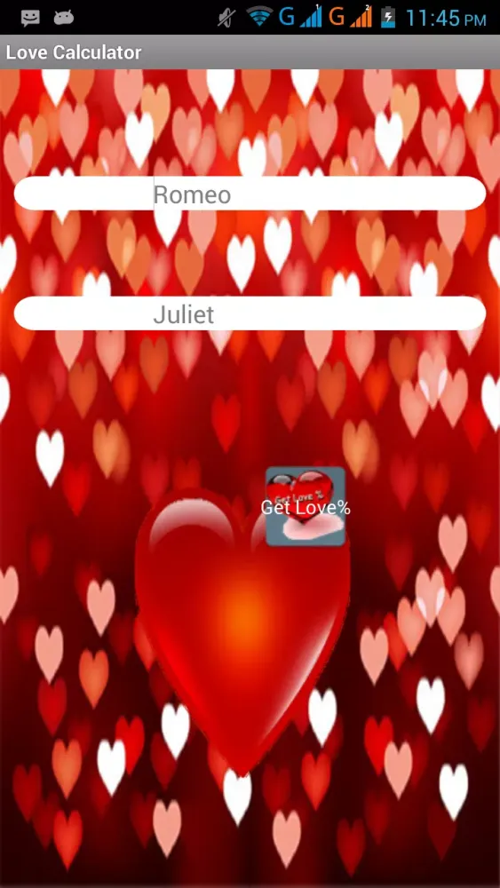 Love Calculator Screenshots