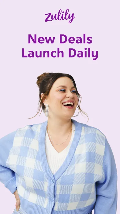 Capturas de tela do Zulily