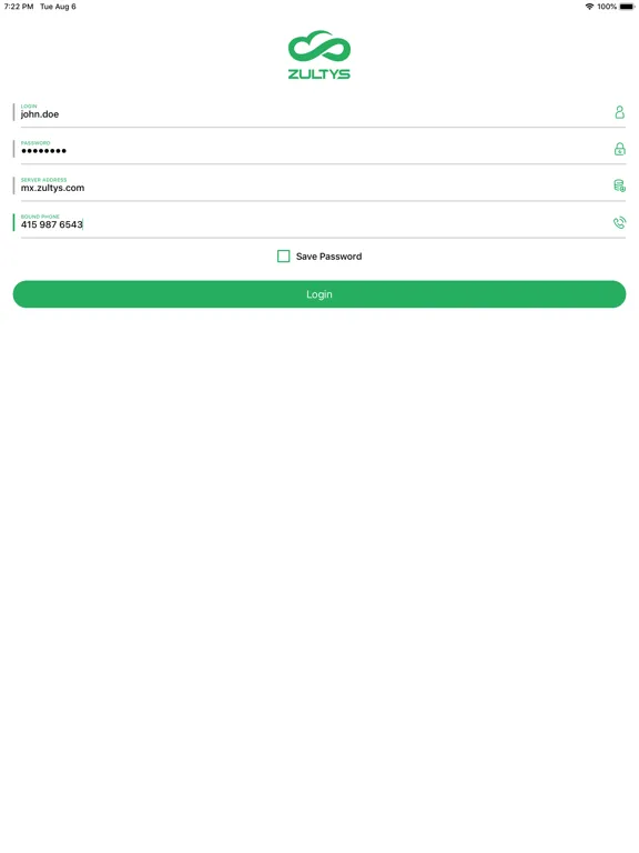 تصاویر Zultys MX Mobile iPad 