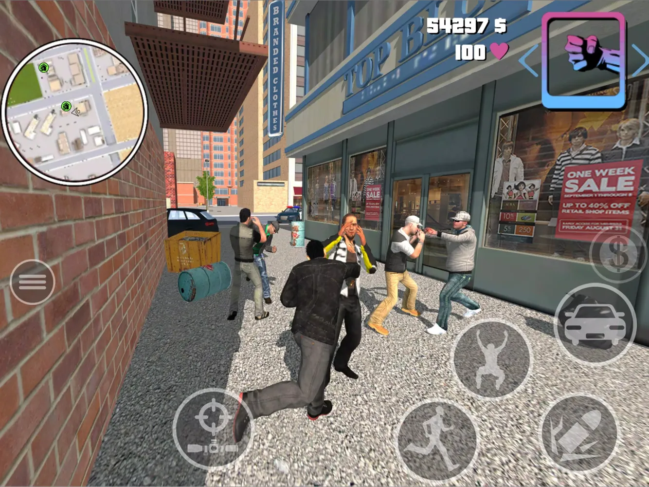 Ảnh chụp màn hình của Crime Wars Island