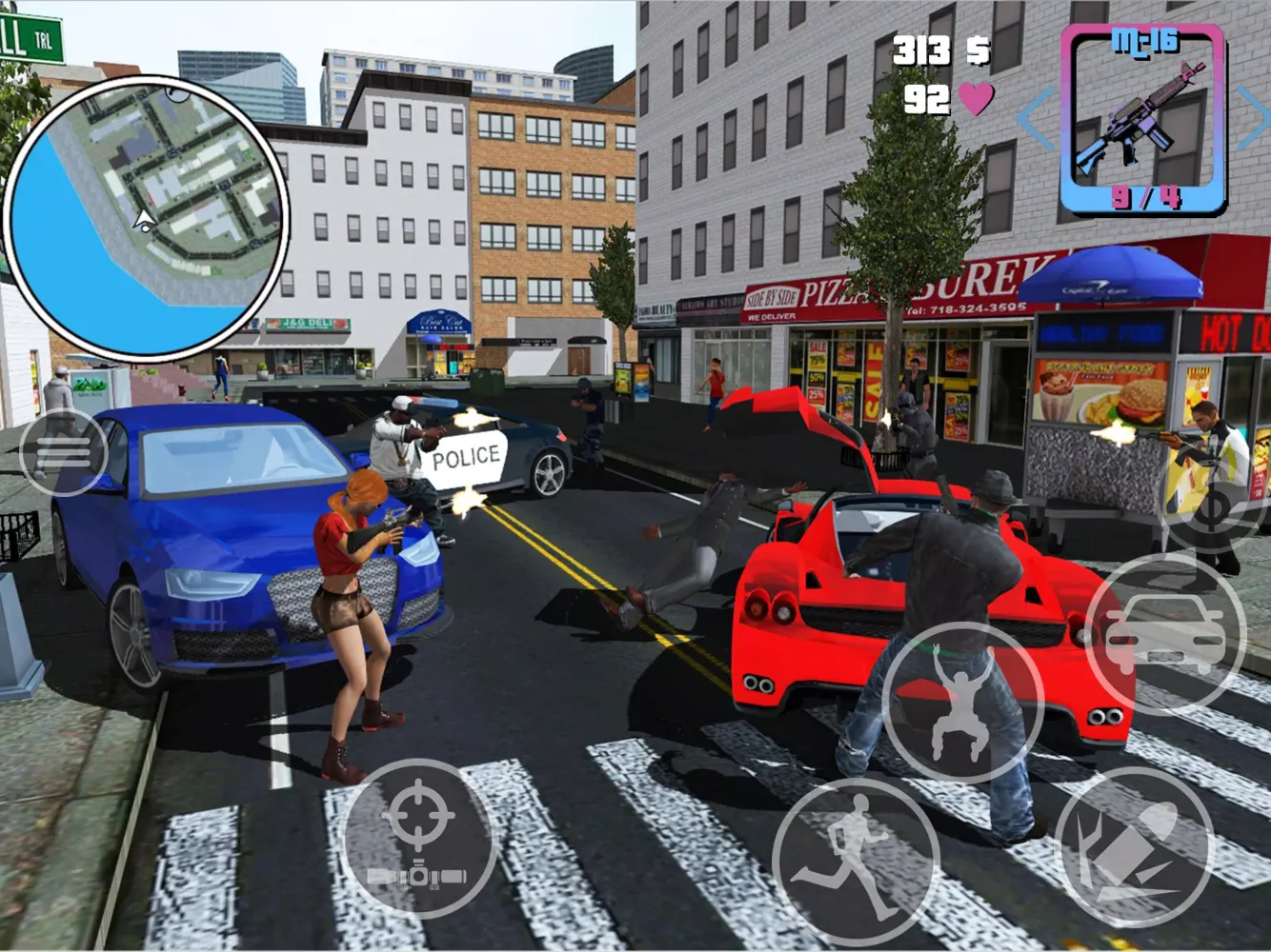 Ảnh chụp màn hình của Crime Wars Island