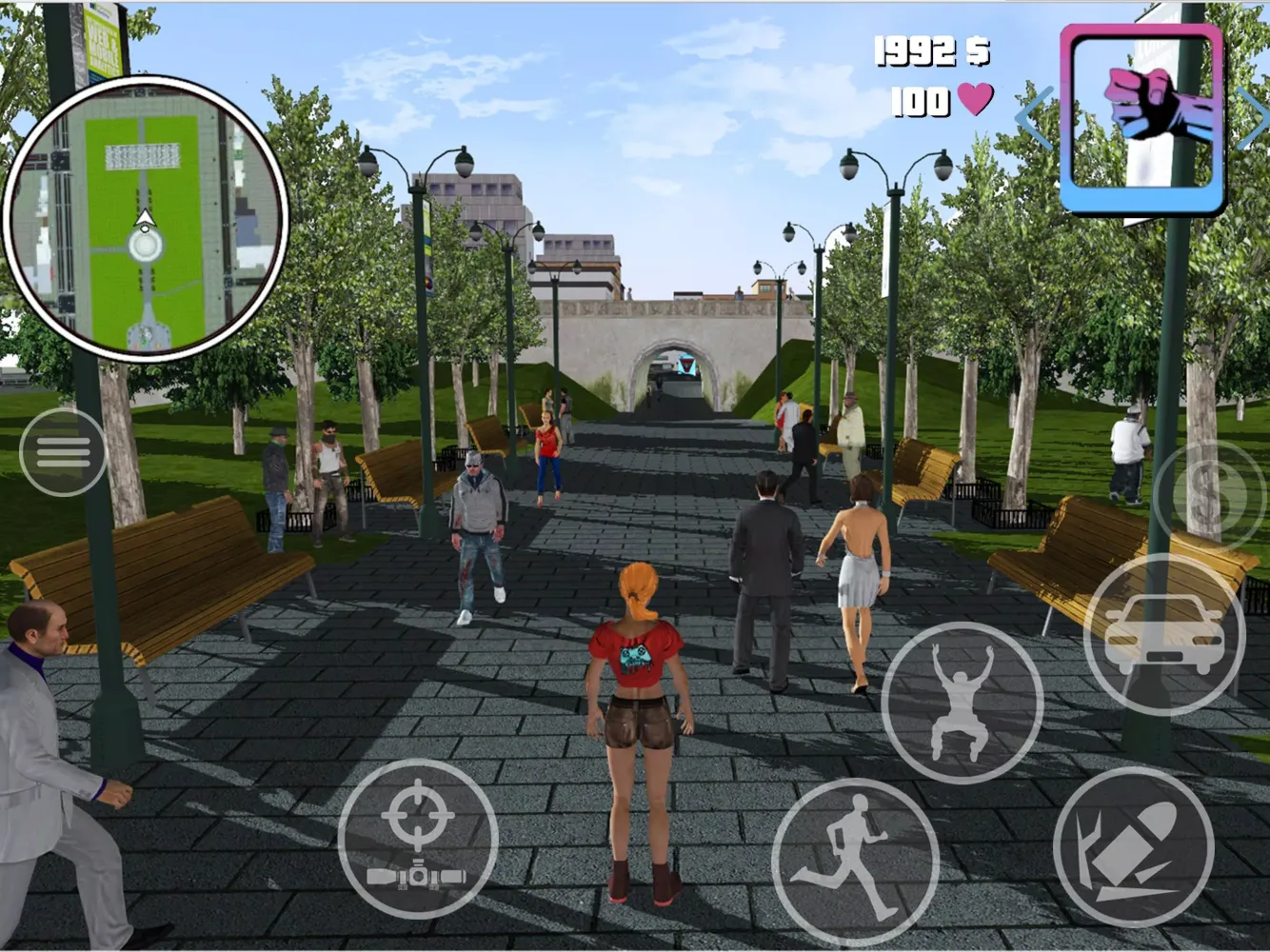 Ảnh chụp màn hình của Crime Wars Island