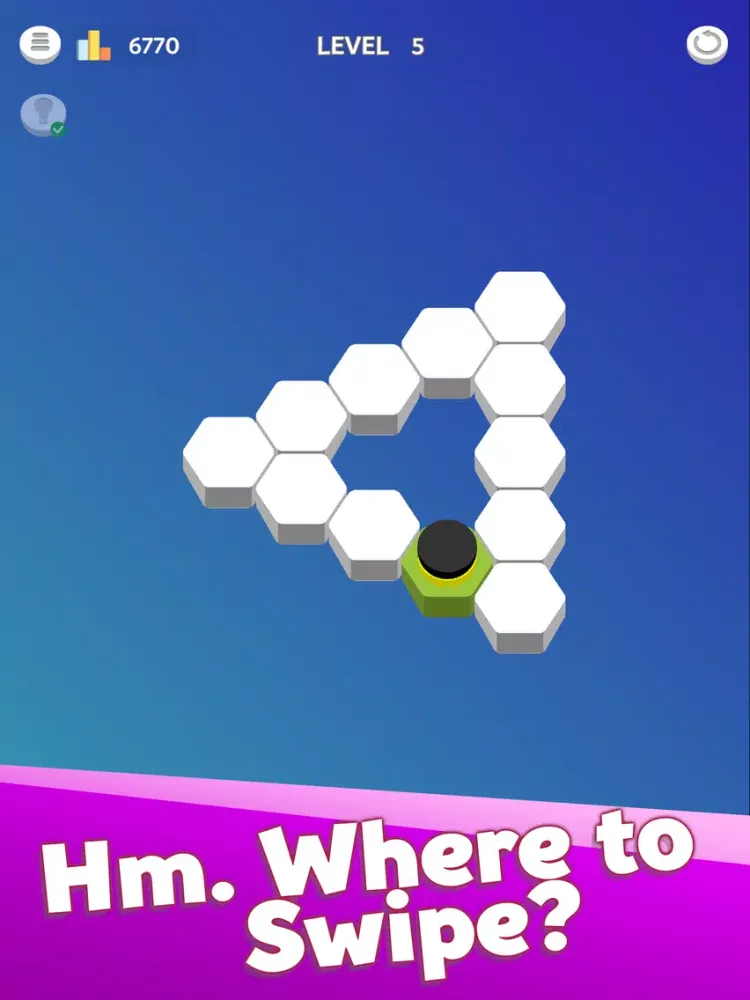 Tangkapan layar Hex-AMaze iPad 