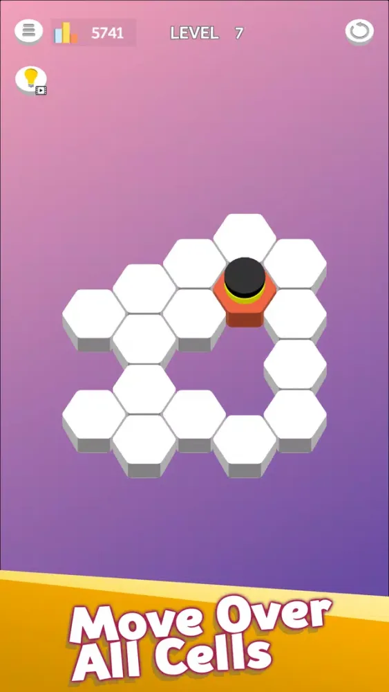 Tangkapan layar Hex-AMaze