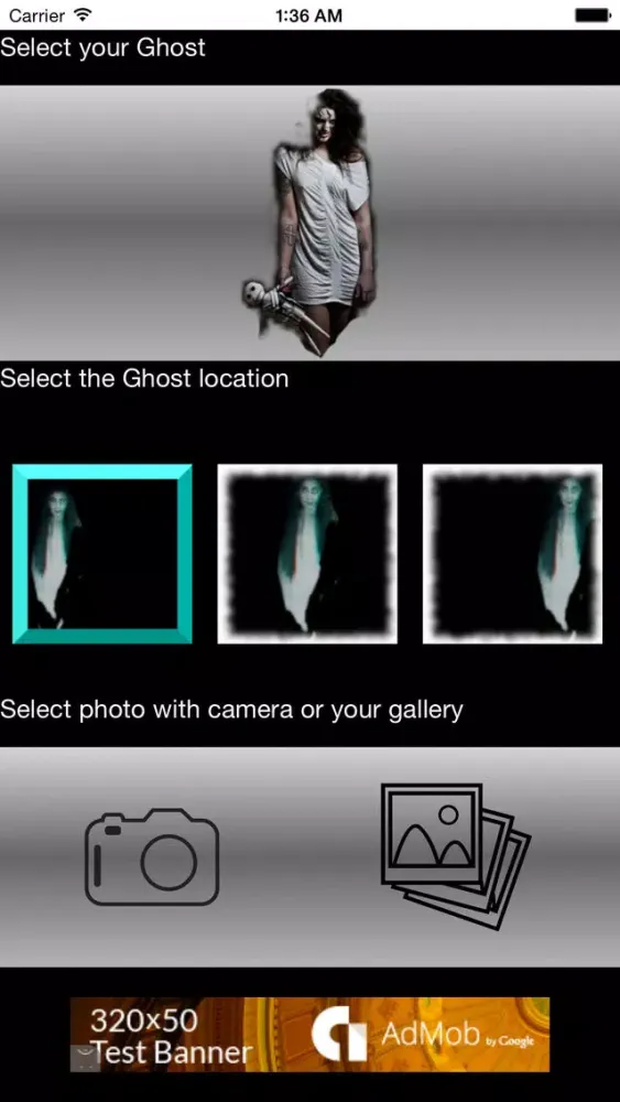 Capturas de tela do Ghost Scary Prank April Fools