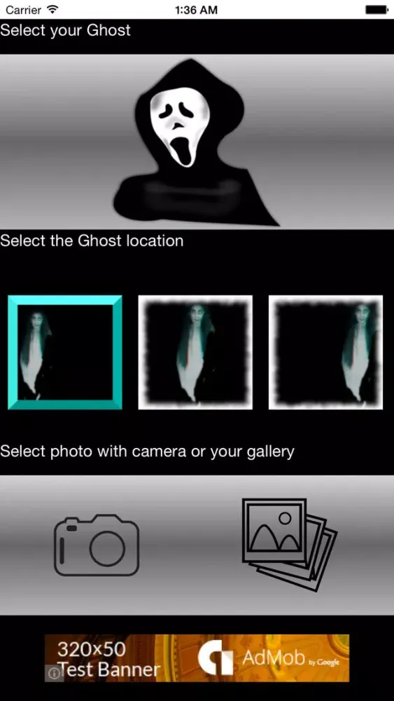 Capturas de tela do Ghost Scary Prank April Fools